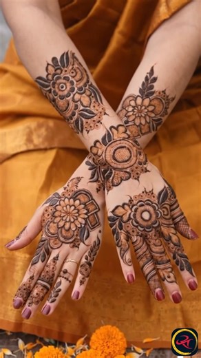 Unexpected Mehndi Magic 😍 Simple Start → Stunning Full Hand Design | 2026 #mehndi #henna