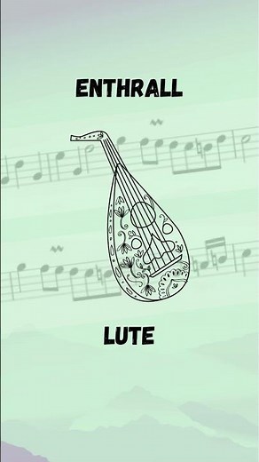 Enthrall - spell song - Lute #music #dnd #bard [Check the caption!]