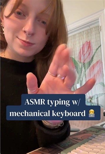 love me some keyboard thoccs 😛🤤 #asmr #asmrsounds #asmrtiktok #keyboardasmr #tingles
