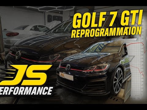Reprogrammation moteur éthanol E85 Volkswagen Golf 7 GTI 245chx by JS PERFORMANCE