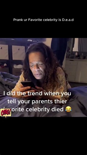 Prank ur Favorite celebrity is D.e.a.d 😀 #prank #troll #joke #mom #pranks #trolling #react #reaction #reactions