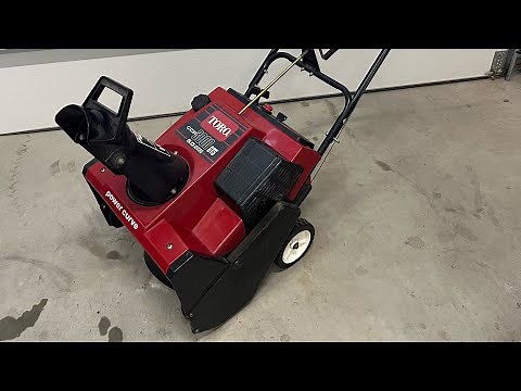 Why won’t my toro CCR 3000/ CCR 2000 start? Snowblower repair!