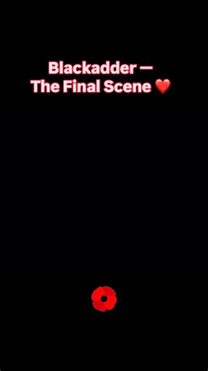 10K views · 13K reactions | Blackadder — The Final Scene That Left Us...