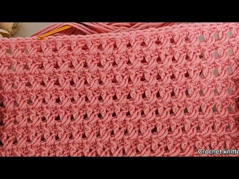 Very Easy ✴️Elegant Crochet!!Sewing for baby blankets, vests, cardigans, bedspreads,... Tutorial