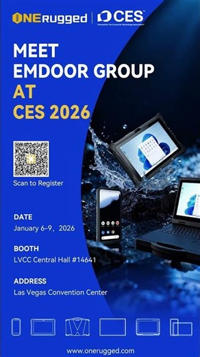 Meet ONERugged Group at CES 2026 | Rugged Tablets & Laptops for Extreme Environments