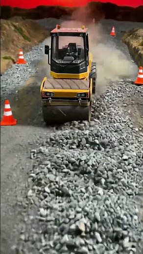 Epic RC Excavator & Dump Truck Action at Sunset! 🏗️