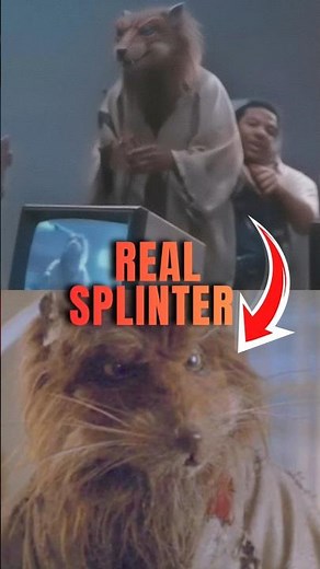 They Used 5 Puppeteers to Move Master Splinter #behindthescenes #tmnt #puppetry