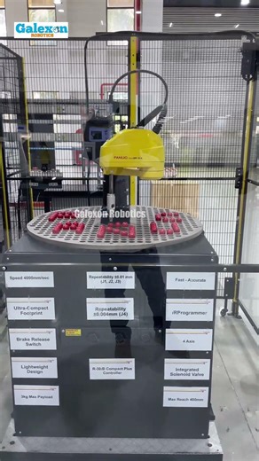 World Best High-Speed FANUC SCARA Robot #fanucrobotics #galexonrobotics #shorts #scararobot #fanuc