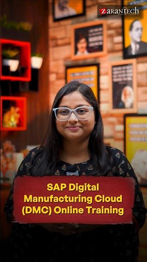 SAP Digital Manufacturing Cloud (DMC) Online Training | ZaranTech #Shorts
