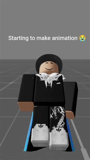 Learning Roblox animation 😭#roblox #animation #edit #trending #gaming #funny