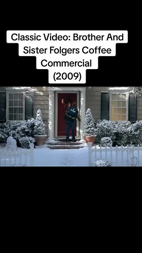 Brother and Sister Folgers Coffee Commercial (2009)