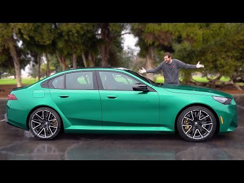 The 2025 BMW M5 Is Huge, Powerful, and Totally Different