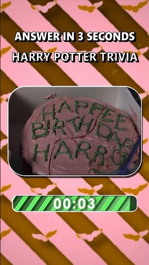 🪄✨Harry Potter Trivia! Answer FAST #quiz #impossiblequiz #harrypotter #harrypotterquiz
