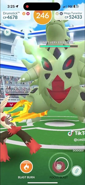 Mega Tyranitar Solo with All Fighting Type Pokemon