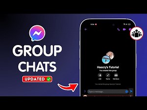 How to Create Group Chat in Messenger - Full Guide