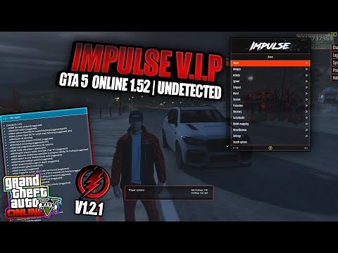 GTA 5 Online Impulse VIP Mod Menu | GTA 5 Mod Menu PC 1.52 [Undetected]