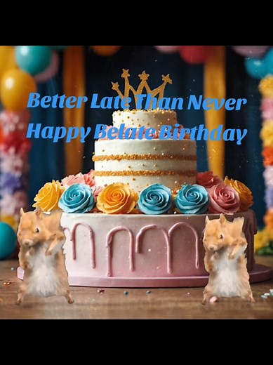 Happy Belated Birthday: Original Songs and Wishes