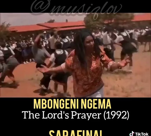 The Lord's Prayer in Sarafina! Movie Scenes