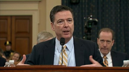 President Trump reacts to Comey's hearing in real time on Twitter