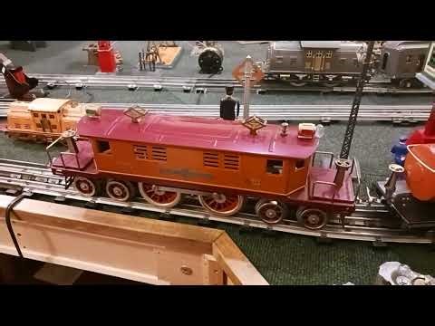 Running electrics and Buck Rogers rocket ship.