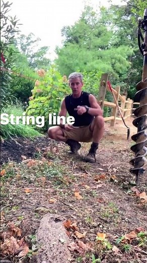 DIY fence tip: Digging post holes for a new fence