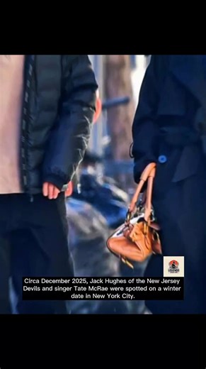 Circa December 2025, Jack Hughes of the New Jersey Devils and singer...