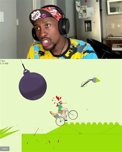 😂 I Almost Survived This Happy Wheels Level...