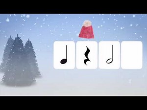 Practice with Half Notes || Winter Rhythm Practice