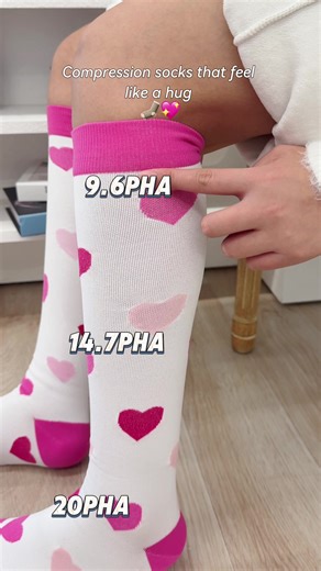 Graduated compression design ✅Gentle support&protection for your calves💕🧦#compressionsocks #LegCare