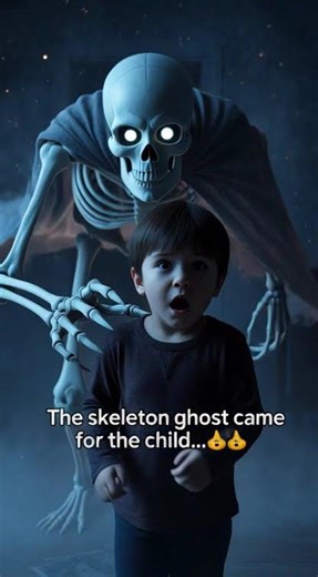 Skeleton Ghost Scares a Child 👻💀 | Realistic 3D Horror Short