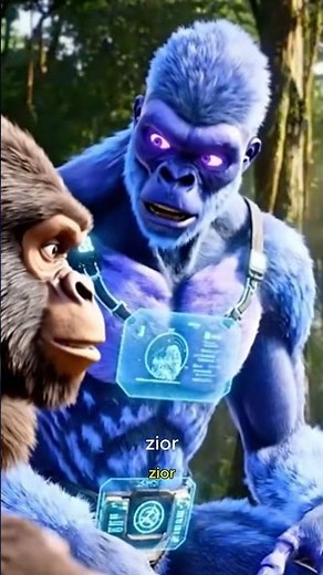 Alien Gorilla Tries to Make Fire… and Fails Hilariously 🔥🛸