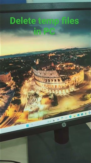 PC KI TEMP files ko delete krna #computerknowledge #computereducation #computerscience #computer