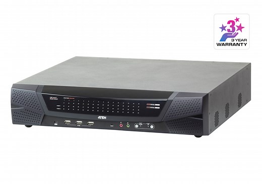 1-Local/8-Remote Access 64-Port Multi-Interface Cat 5 KVM over IP Switch - KN8164V, ATEN KVM over IP Switches