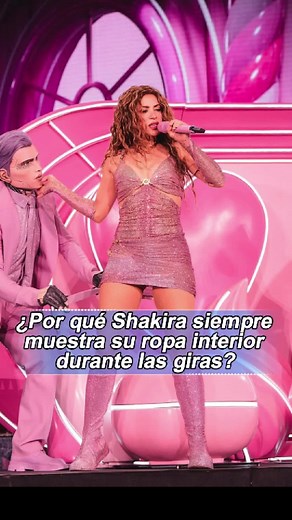Shakira y su estilo audaz en las giras