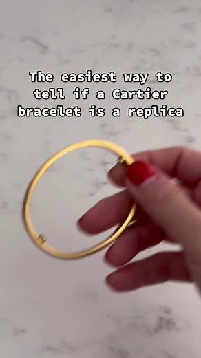 Spotting a Replica Cartier Bracelet: Screws Revealed