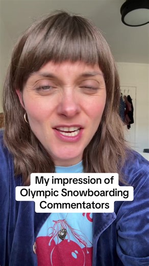 THATS A PODIUM RUN FOR SURE #olympics #snowboarding #impression