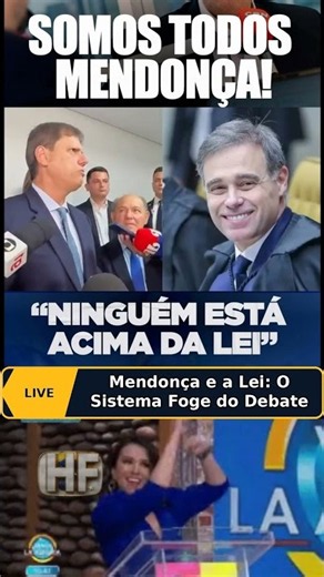 Somos todos Mendonça: A verdade que eles escondem #brasil #urgente #politica