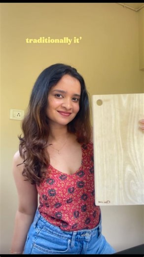 Chef Bae ™ on Instagram: "Crafted from tamarind wood, made to last 💛 Chef Bae’s പുളിമുട്ടി brings strength, simplicity, and quiet beauty to your kitchen. ✨ Solid piece | Easy to clean | Food safe Available at chefbae.in - ships free across India🇮🇳 #explorepage #chefbae #fyp #pulimutti #cuttingboard #explore #saynotoplastic#foryou #tamarindwood #cooking"