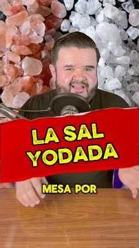 Iodized salt 🤷‍♂️ #rafacarbajal #didyouknow