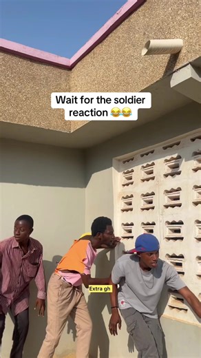Soldier's Hilarious Reaction to Unexpected Surprise