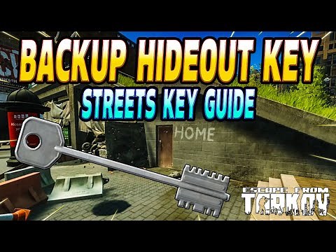 Backup Hideout Key - Key Guide - Escape From Tarkov