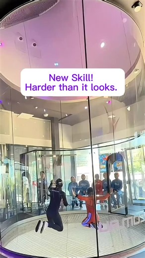 This is what happens when belief meets the right support. 🙌 With clear instruction, trust, and an instructor who sees capability before limitation, learning new skills becomes possible - even with vision loss. Not perfect. Not instant. But real, achievable, and incredibly fun. Every session in the tunnel is a reminder that mastery doesn’t come from sight alone. It comes from feedback, body awareness, repetition, and people who know how to teach in ways that include everyone. And let’s be honest