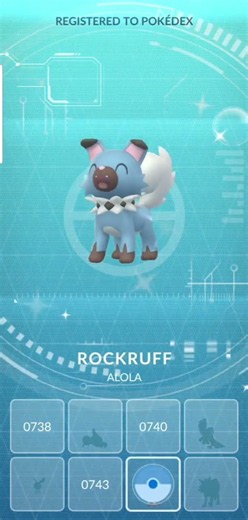 Catching & Evolving SHINY ROCKRUFF in Pokémon GO! ✨