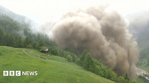 Swiss glacier collapse buries most of village of Blatten