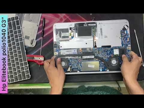 How to change Hp Elitebook Polio 1040 G3 keyboard. How to change Hp polio keyboard #hp#hplaptop