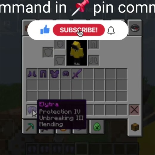 Protection 255 Elytra in Minecraft!