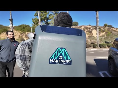 High-tech backpacks help the homeless stay connected to services