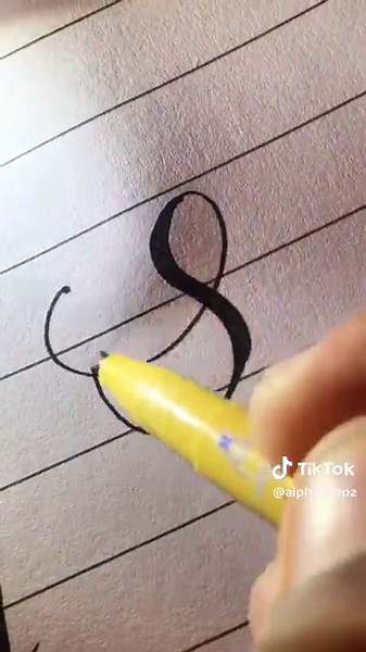 Mastering the Art of Calligraphy: Letter S Techniques