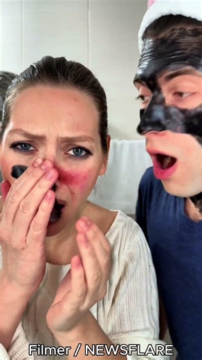 The Mask of Terror: April Fool's Prank Leaves Boyfriend in Pure Panic