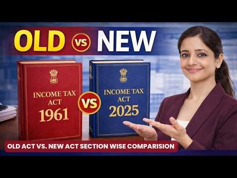 Income Tax Act 2025 Comparison Tool | Compare Income Tax Act 2025 Vs old act 1961 Section wise #tax
